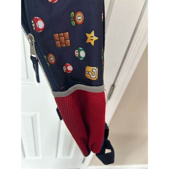 Super Mario backpack kids school backpack size 12x17x5 - Picture 5 of 5